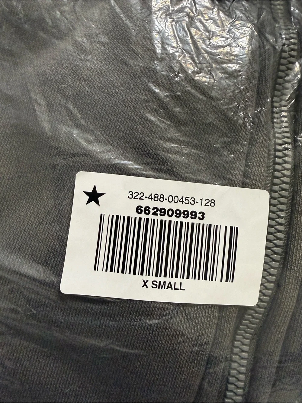 Hollister Charcoal Gray Zip-Up Hoodie Feel Good Easy Zip-Up Hoodie
